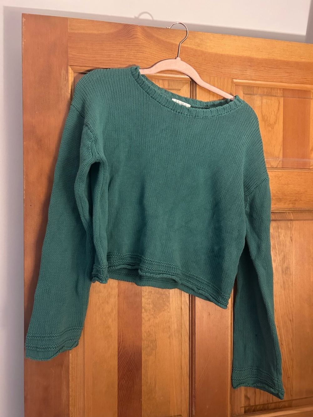 Z Supply Teal Crewneck Sweater
